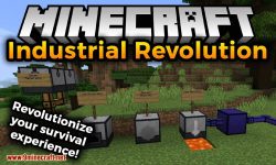 Industrial Revolution mod for minecraft logo
