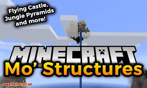Mo_ Structures mod for minecraft logo
