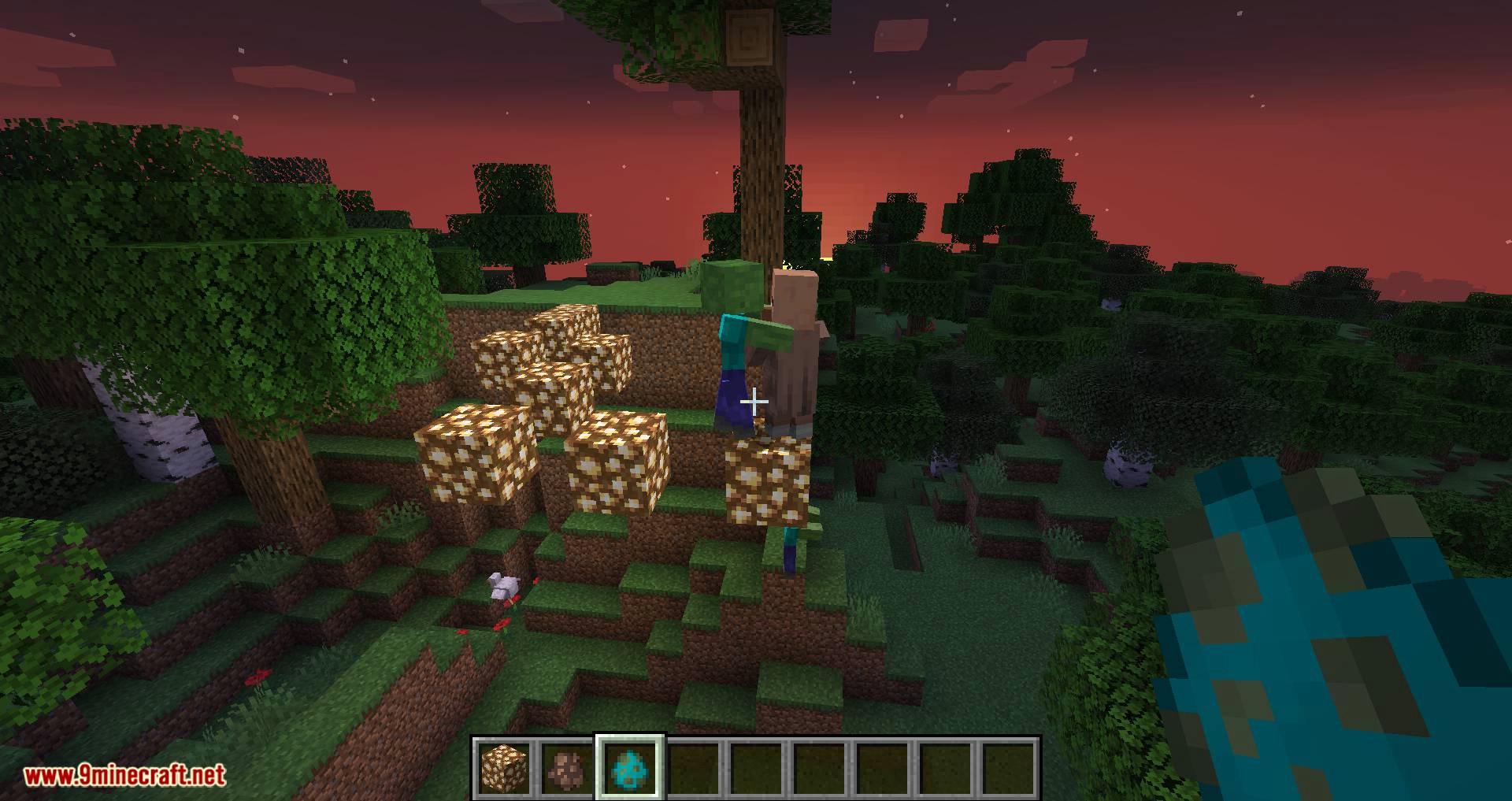 Mobs Attempt Parkour mod for minecraft 11