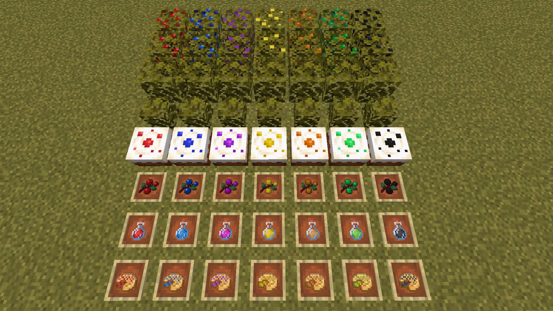 More Berries mod for minecraft 21