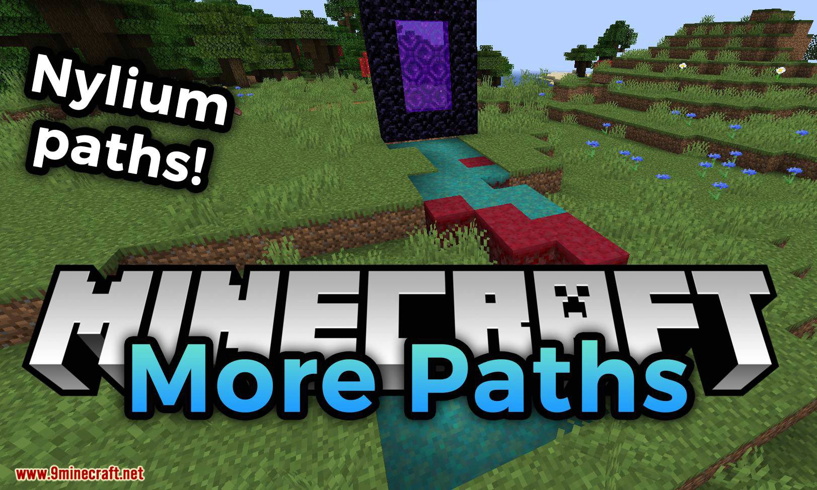 More Paths mod for minecraft logo