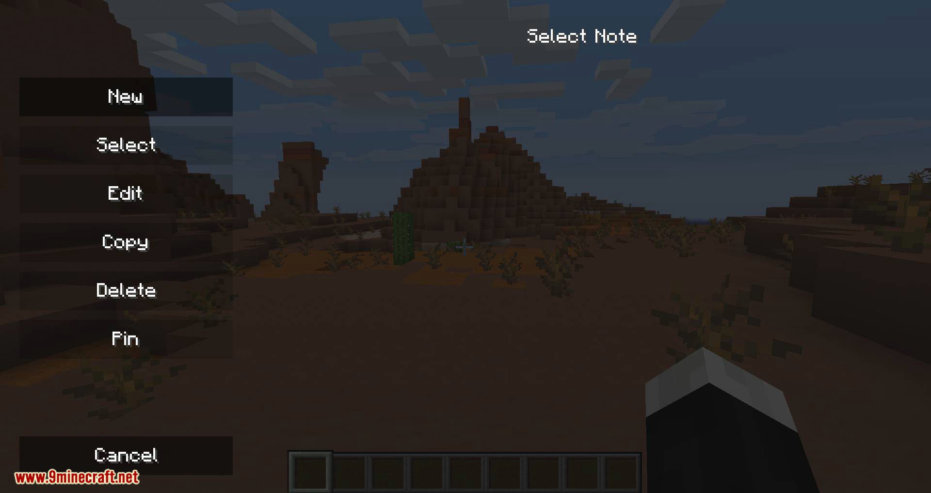 Notes mod for minecraft 02