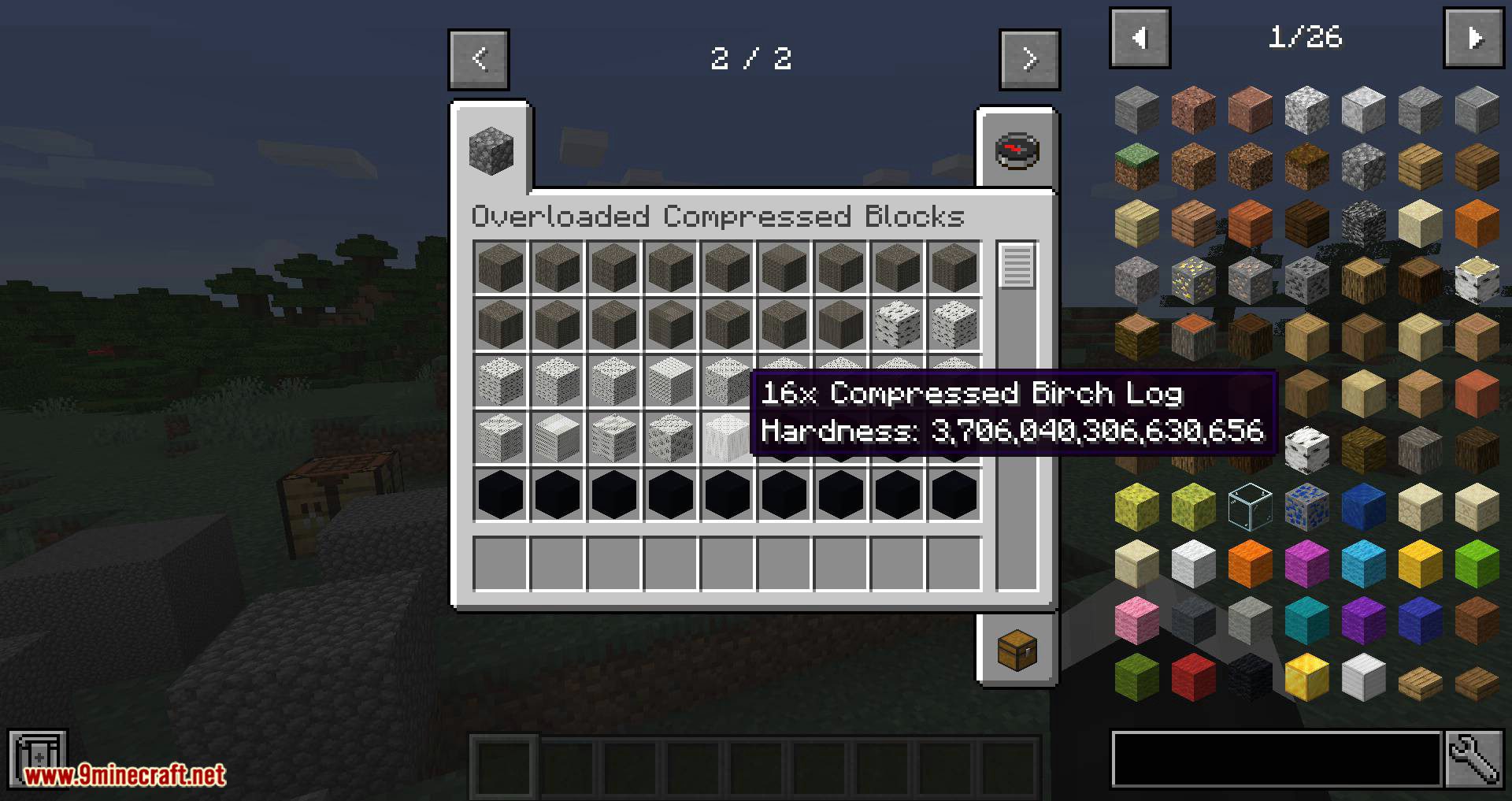 Overloaded Compressed Blocks mod for minecraft 08