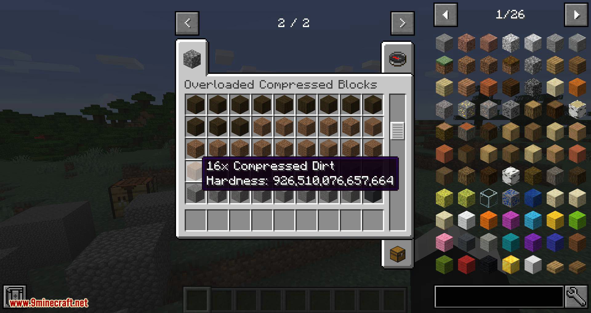 Overloaded Armor Bar Mod 1.16.5/1.15.2/1.12.2 & How To Download and Install  for Minecraft 