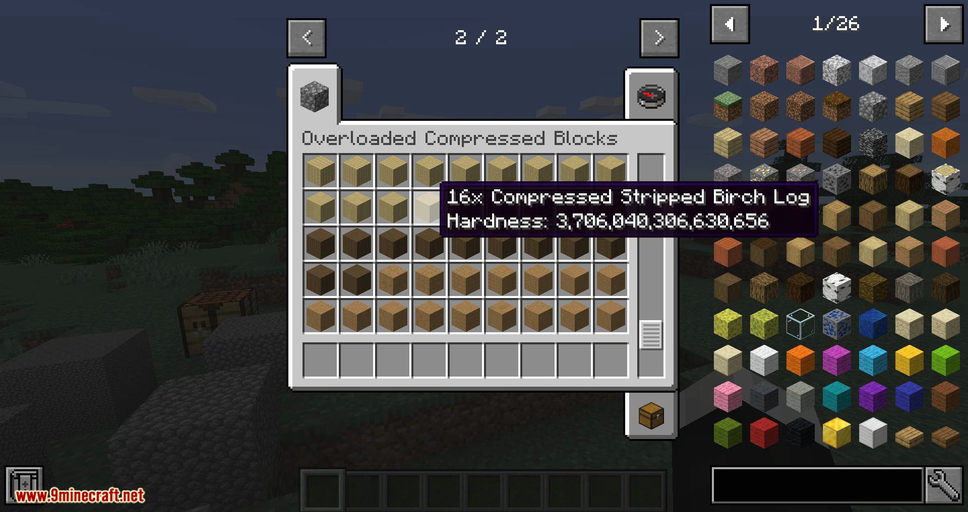 Overloaded Compressed Blocks mod for minecraft 12