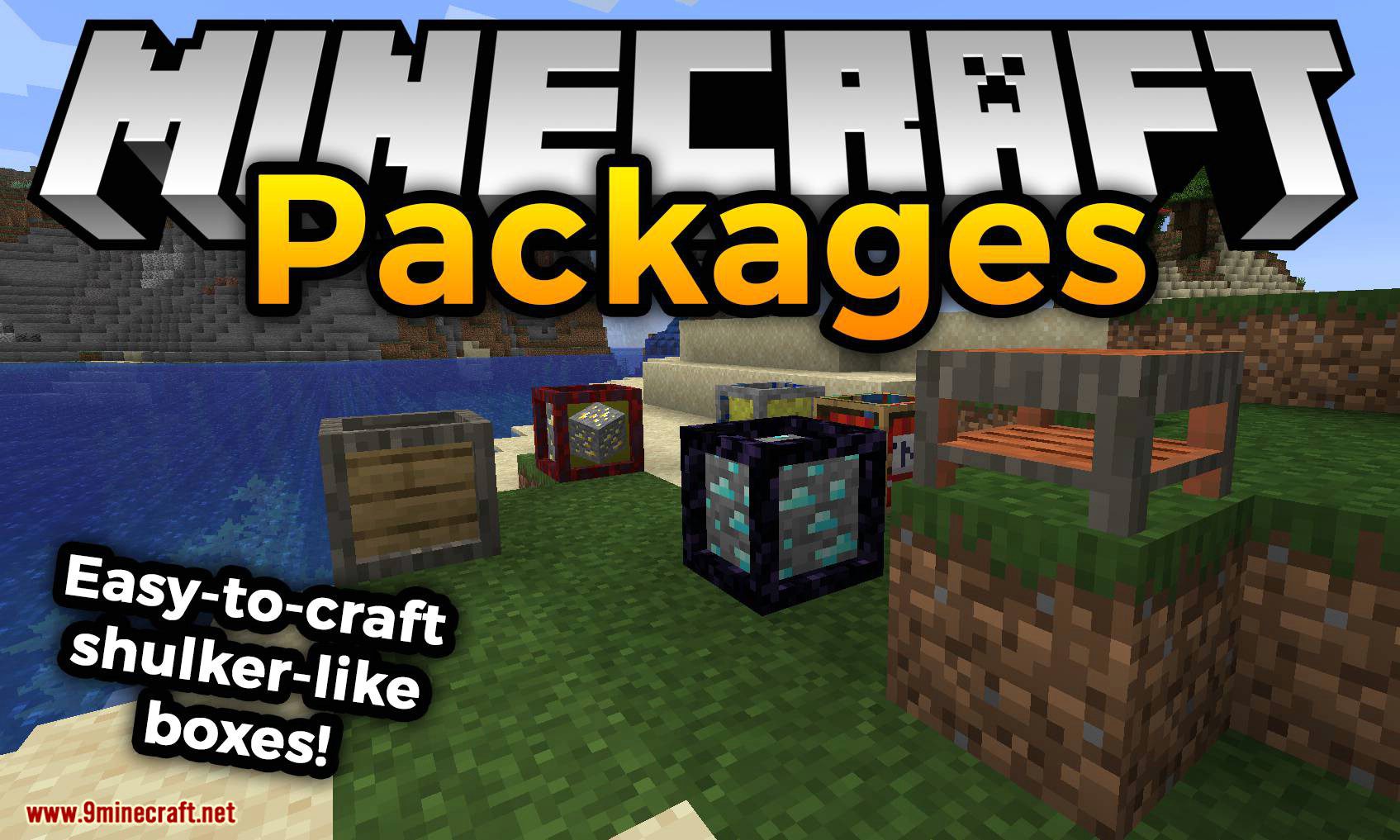 Packages Mod 1 17 1 1 16 4 Easy To Craft Shulker Like Boxes 9minecraft Net