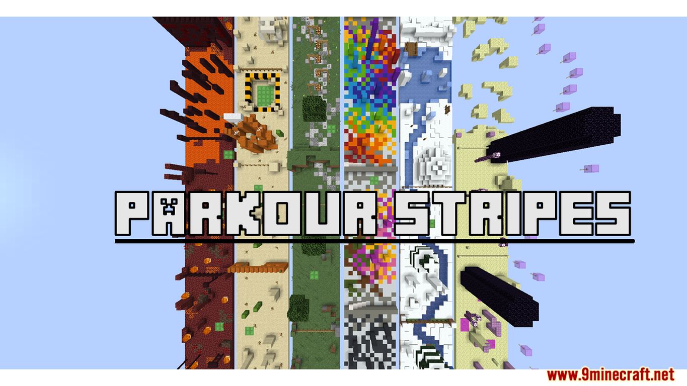 Parkour Stripes Map Thumbnail
