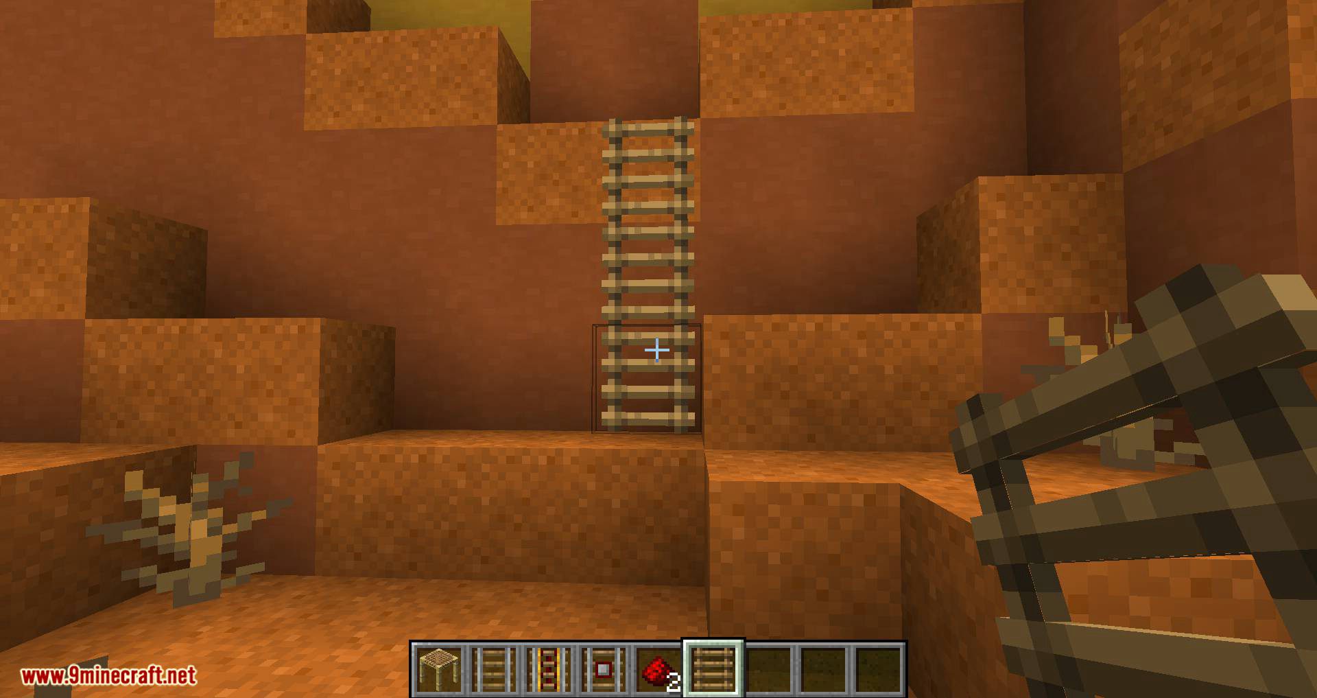 Scaffolding behavior mod for minecraft 10