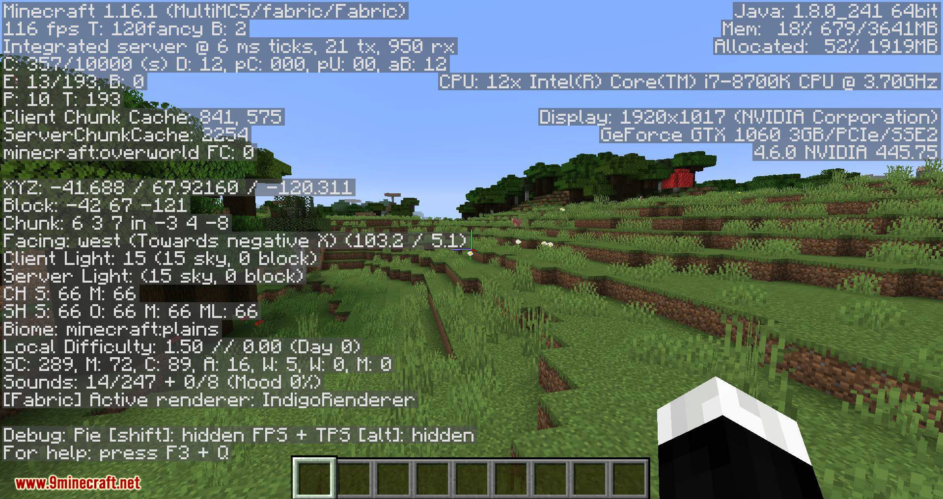 Sodium Mod 1.18.2, 1.16.5 (Boost FPS) Minecraft - Free Download