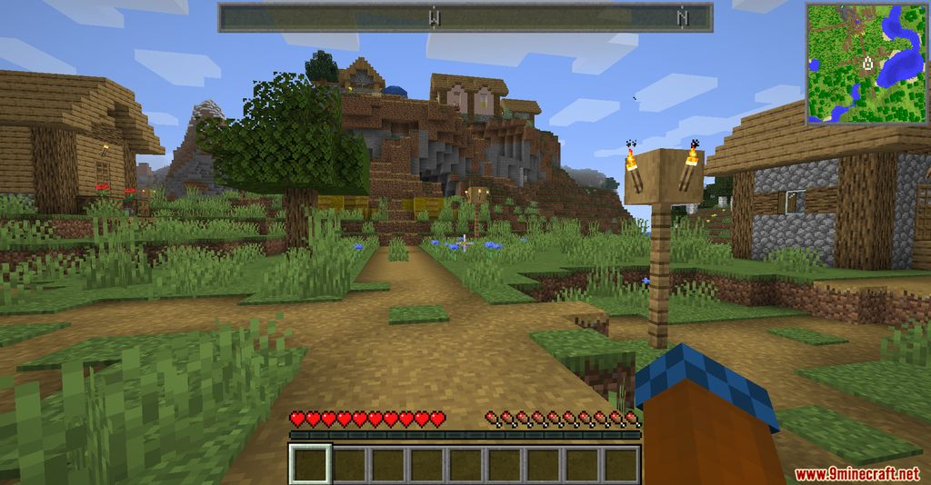 Travellers Map Mod 1 16 5 1 16 2 Hud Detailed Map 9minecraft Net