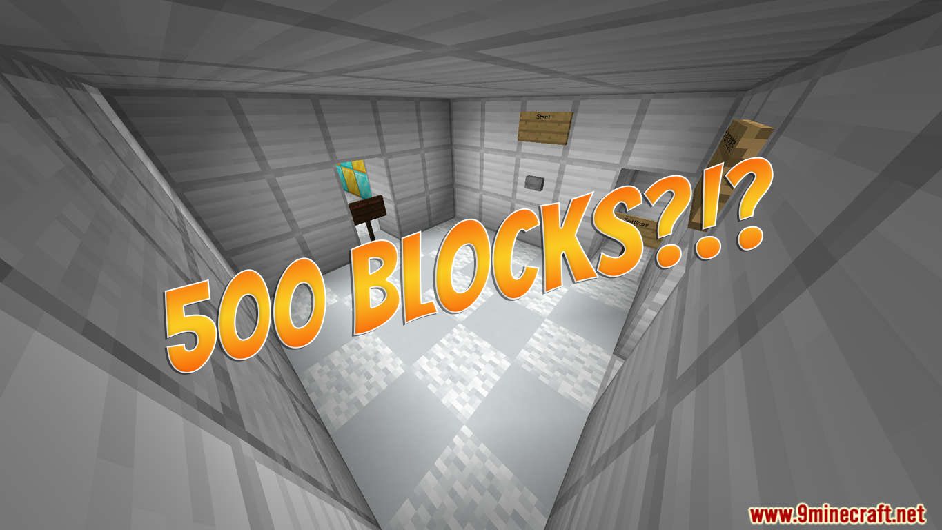 500 Blocks of Parkour Map Thumbnail