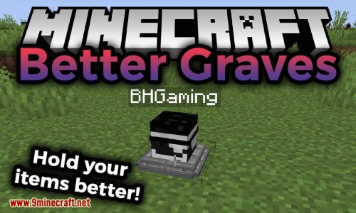 Better Graves mod for minecraft logo
