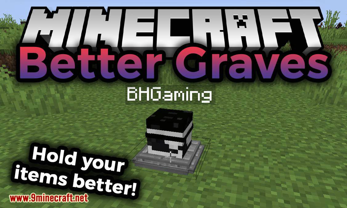 Better Graves mod for minecraft logo