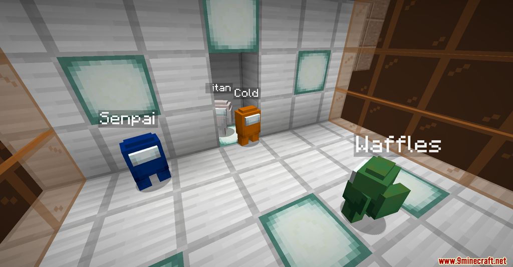 MINECRAFT BED WARS Mod in Among Us 