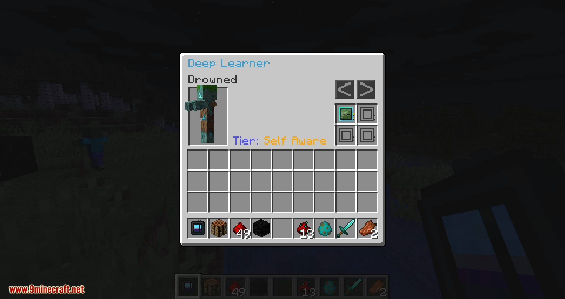 Deep Mob Learning Refabricated mod for minecraft 10