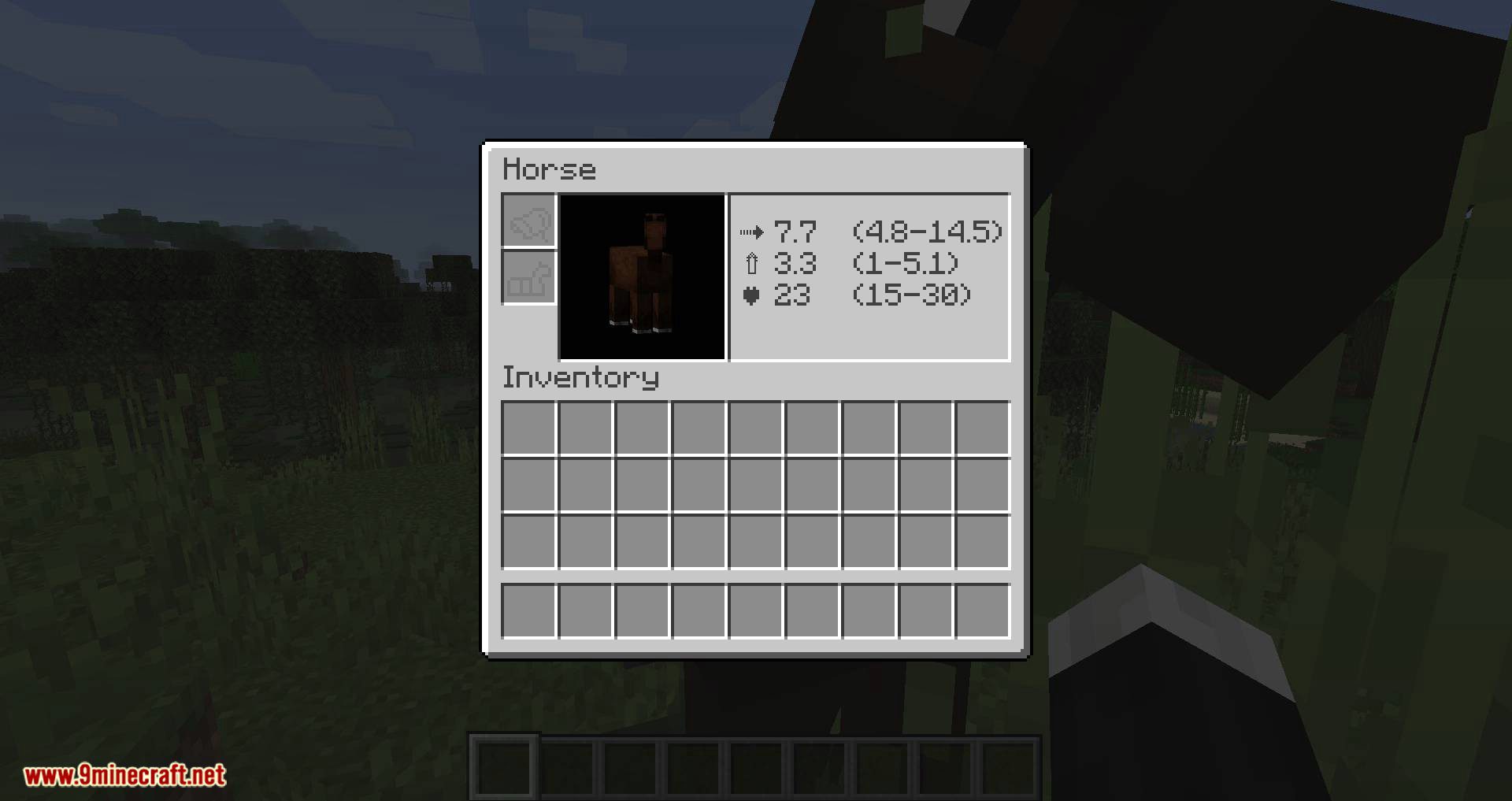 Horse Stats Vanilla mod for minecraft 08