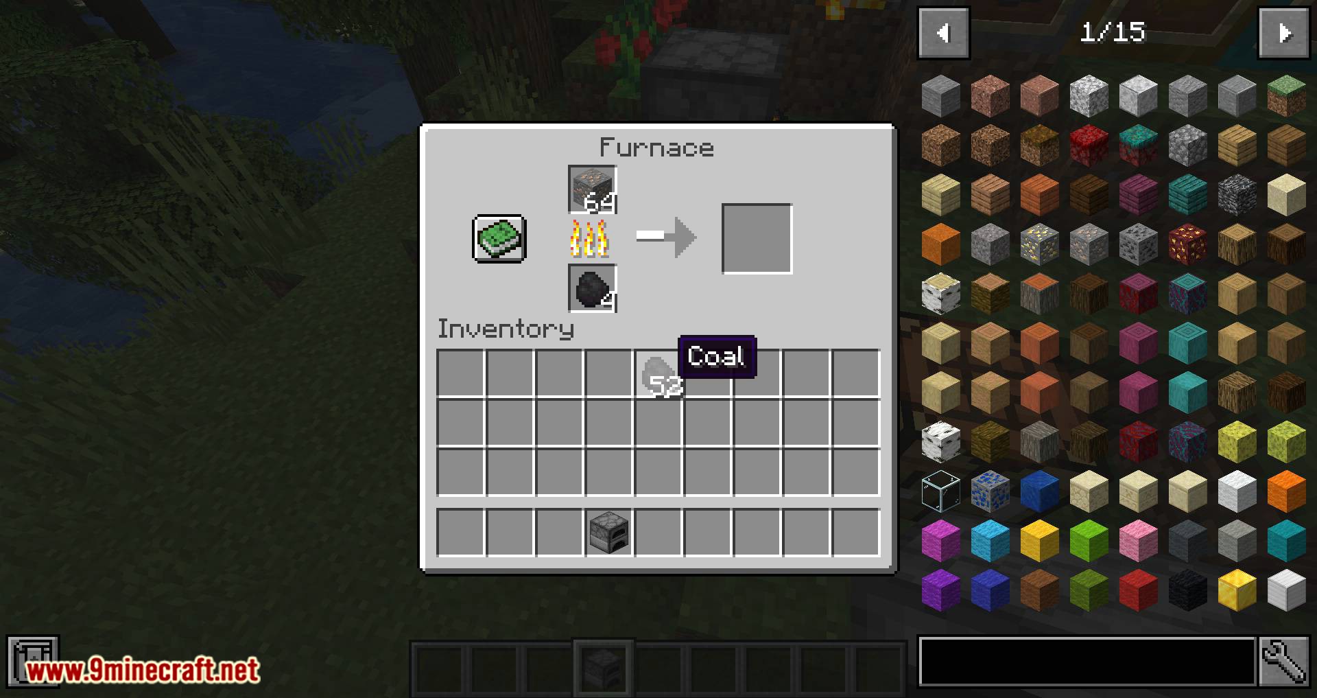 Iron Coals mod for minecraft 01