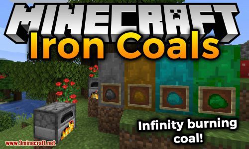 Iron Coals mod for minecraft logo