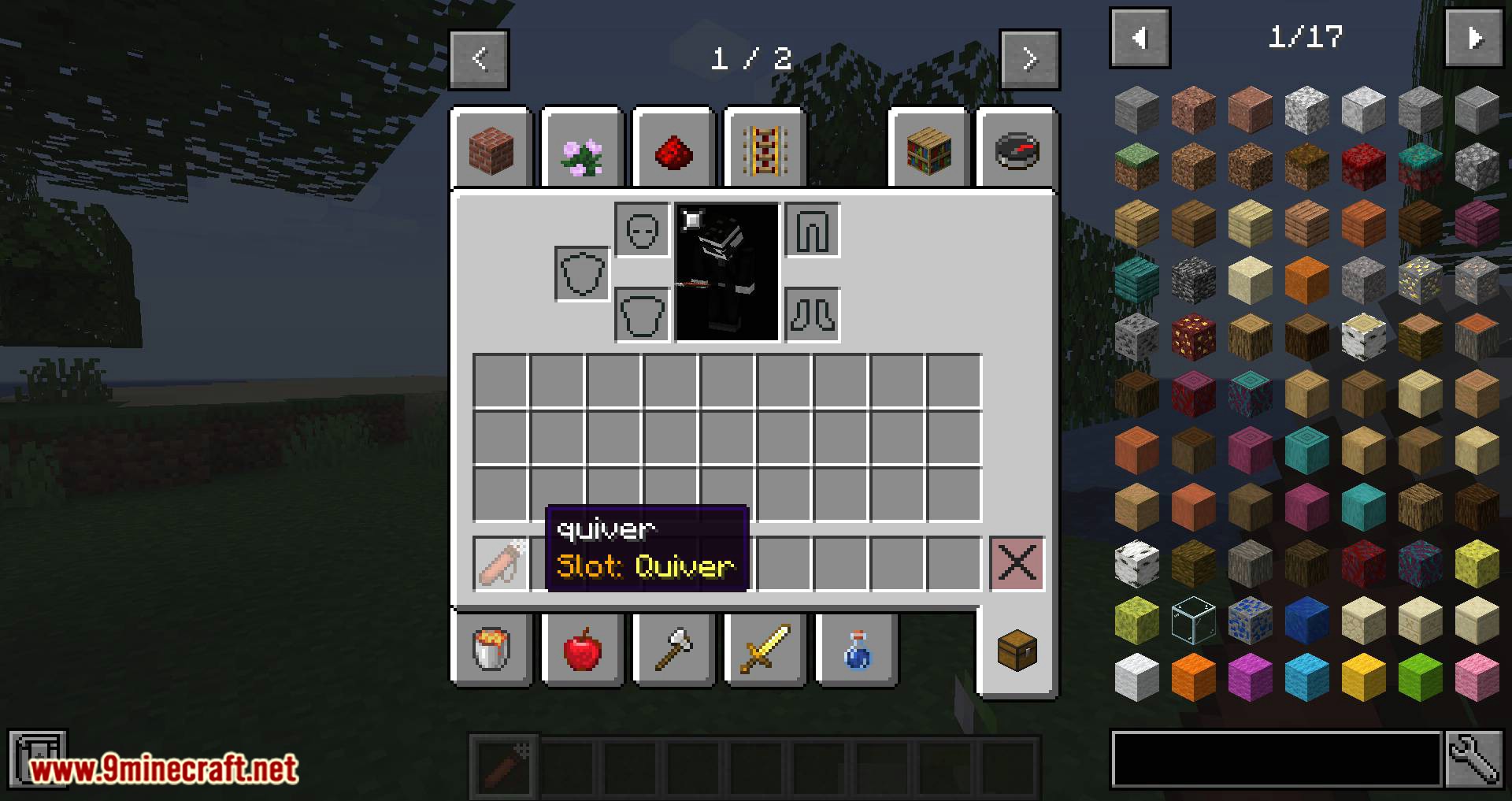 Quiver Redux mod for minecraft 02