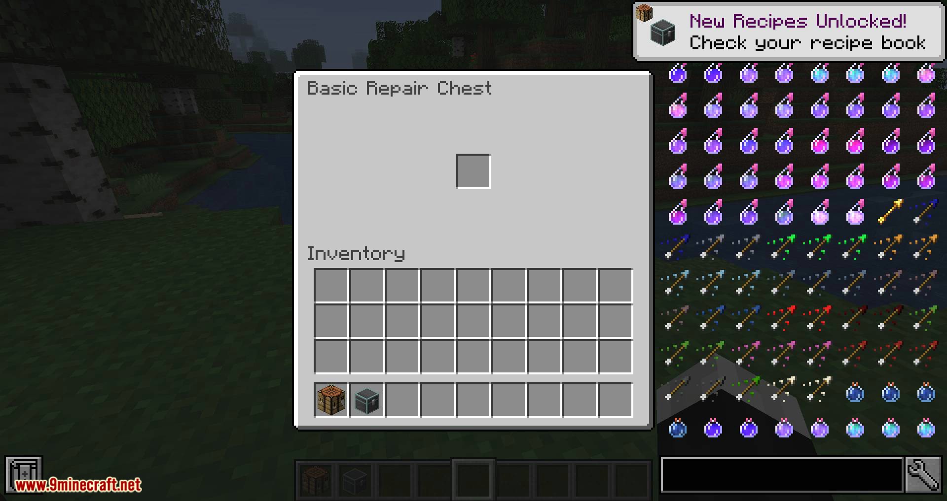Repair Chests mod for Minecraft 04