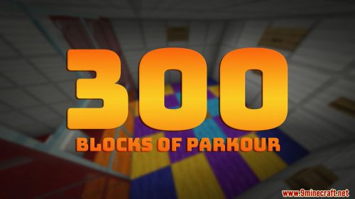 300 Blocks of Parkour Map Thumbnail