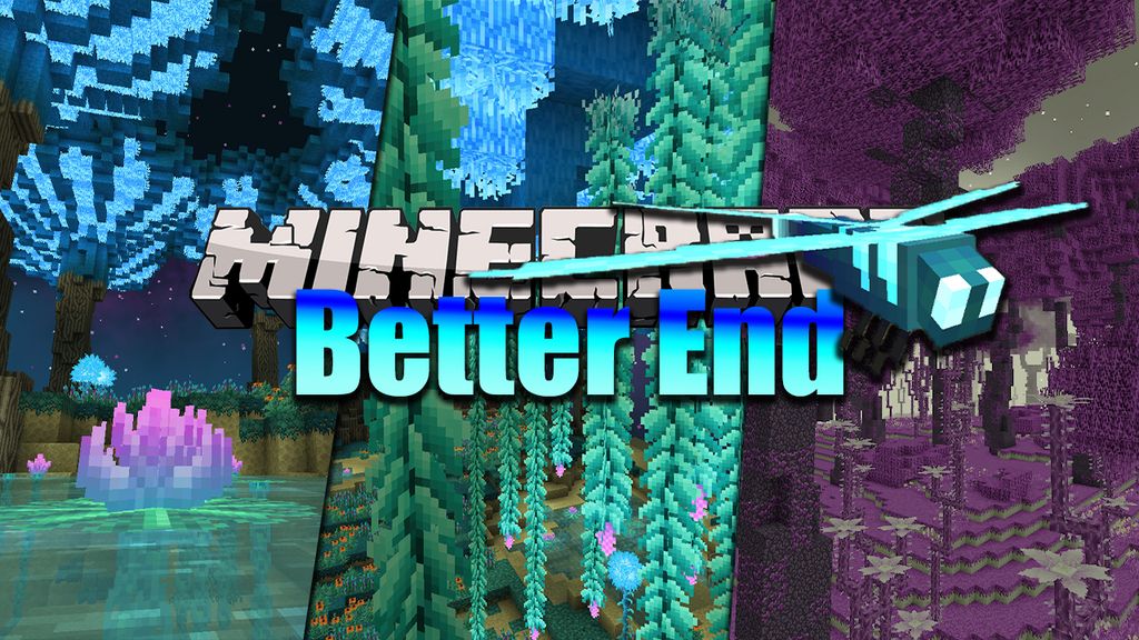 Minecraft Mod - Better End Mod - New Items, Biomes, Bosses and