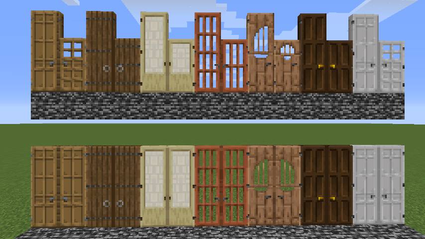 Dramatic Doors mod for minecraft 24