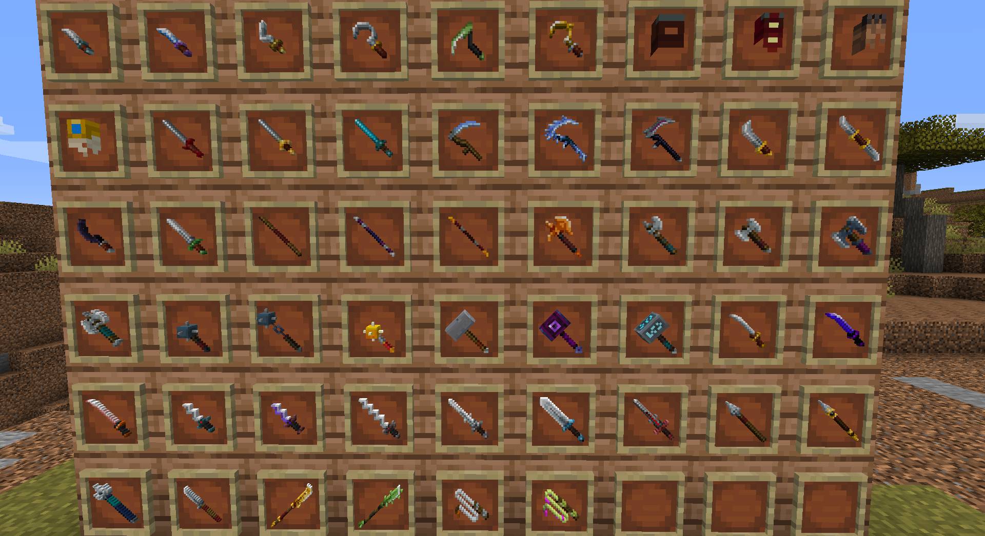 Dungeons Gear mod for minecraft 21