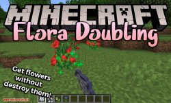 Flora Doubling mod for minecraft logo