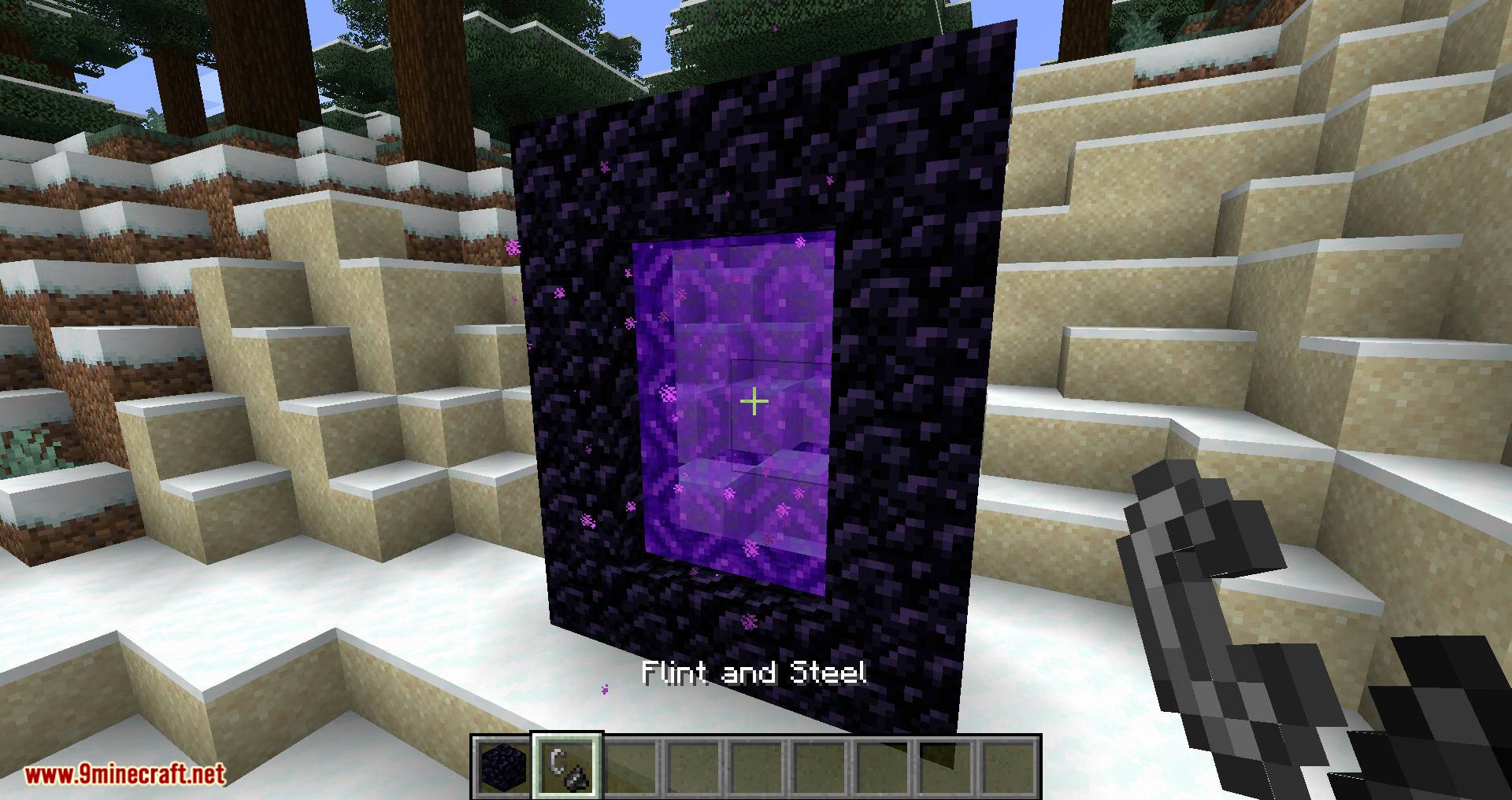 Portable Nether mod for minecraft 01