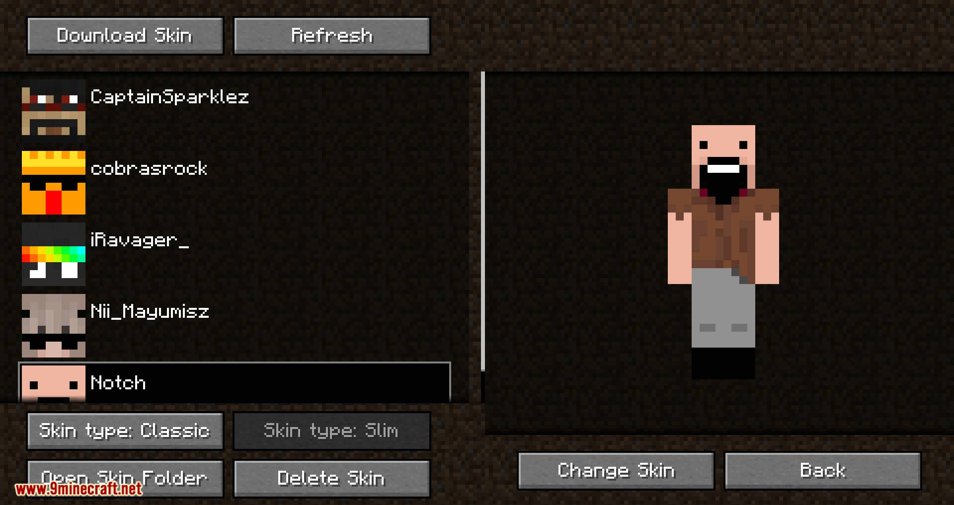 Skin Swapper mod for minecraft 07