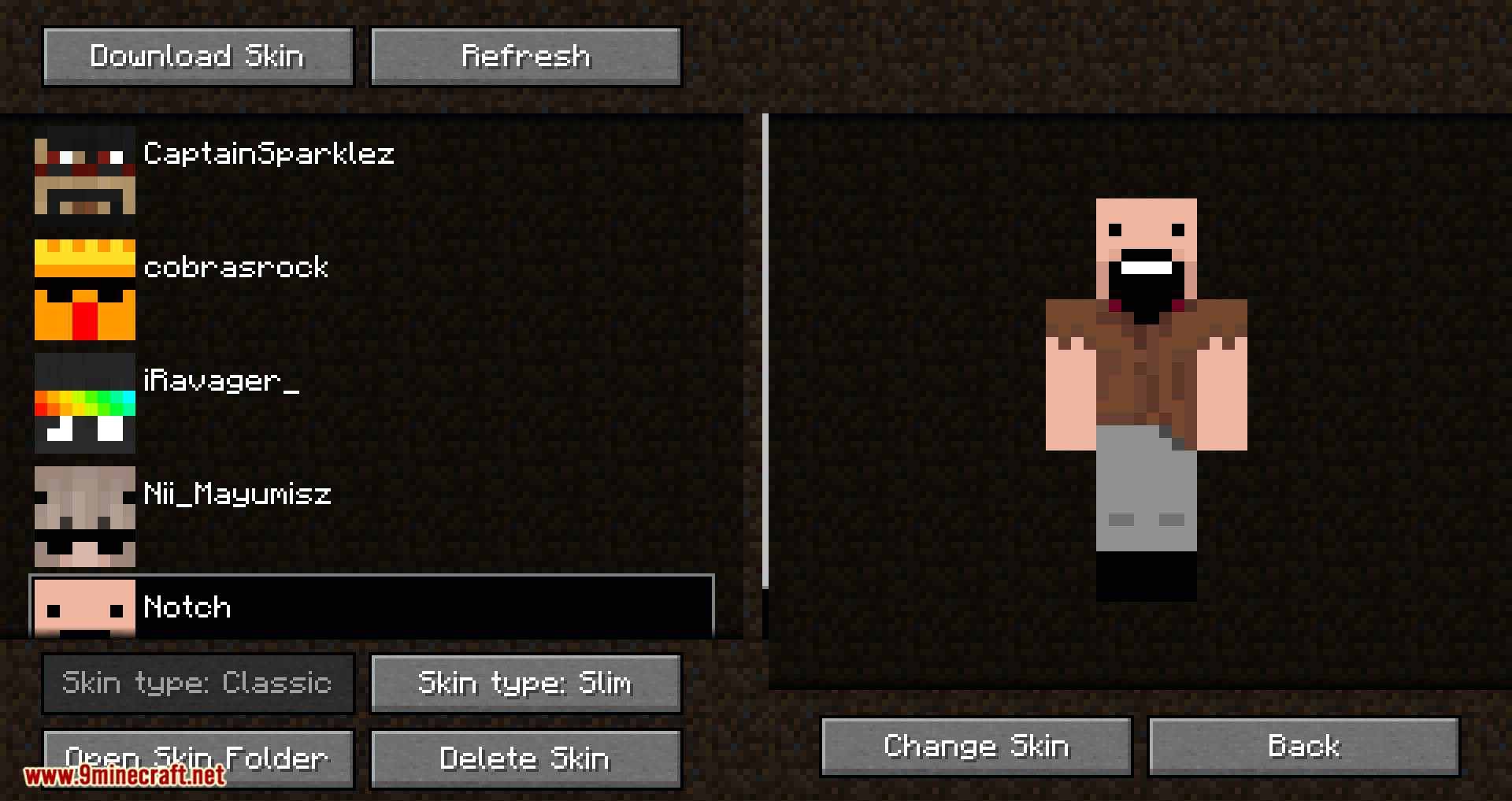 Skin Swapper Mod (1.20.1, 1.19.3) - Quickly Change Skin 