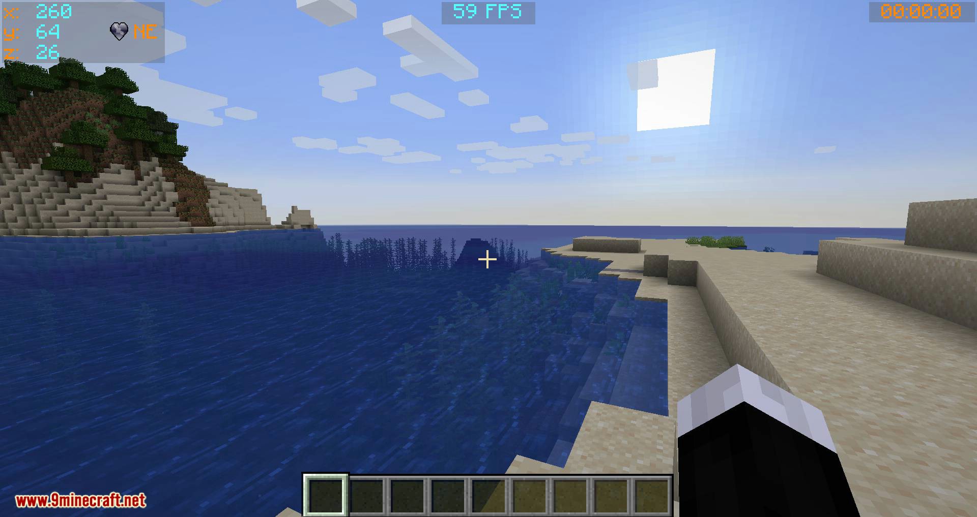 Batty_s Coordinates PLUS mod for minecraft 02