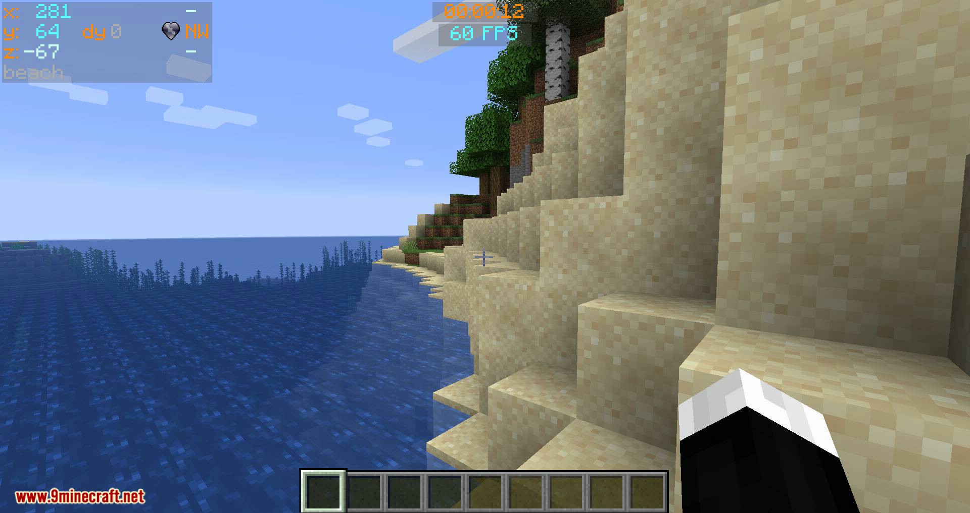 Batty_s Coordinates PLUS mod for minecraft 06