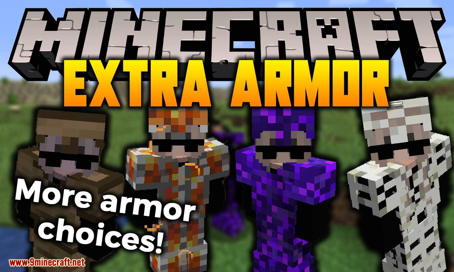 Extra Armor mod for minecraft logo