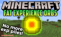 Fat Experience Orbs mod for minecraft logo