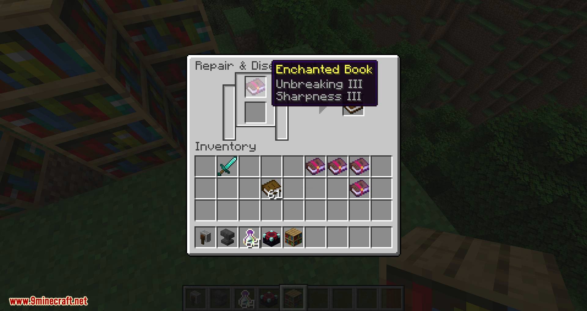 Grind Enchantments mod for minecraft 08