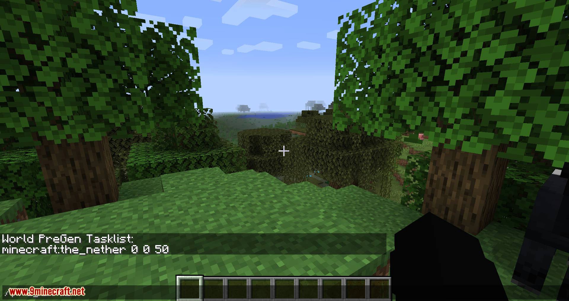 World Pre Generator mod for minecraft 09