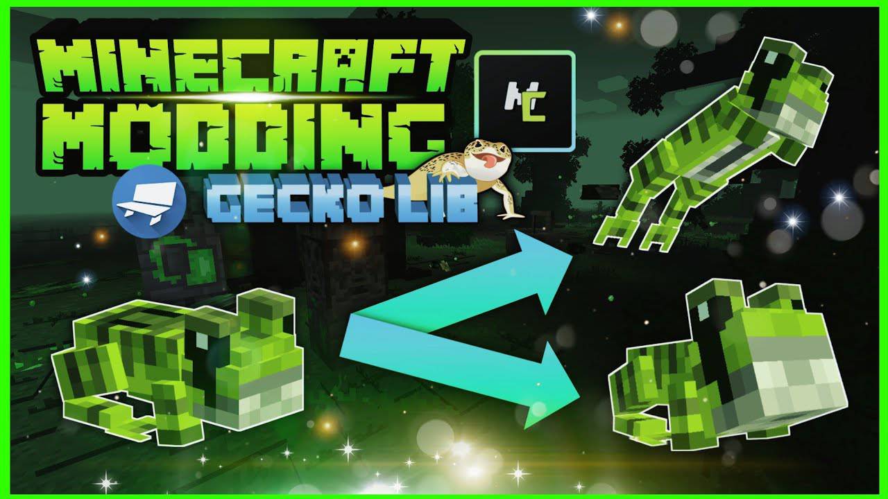 GeckoLib for Minecraft Logo