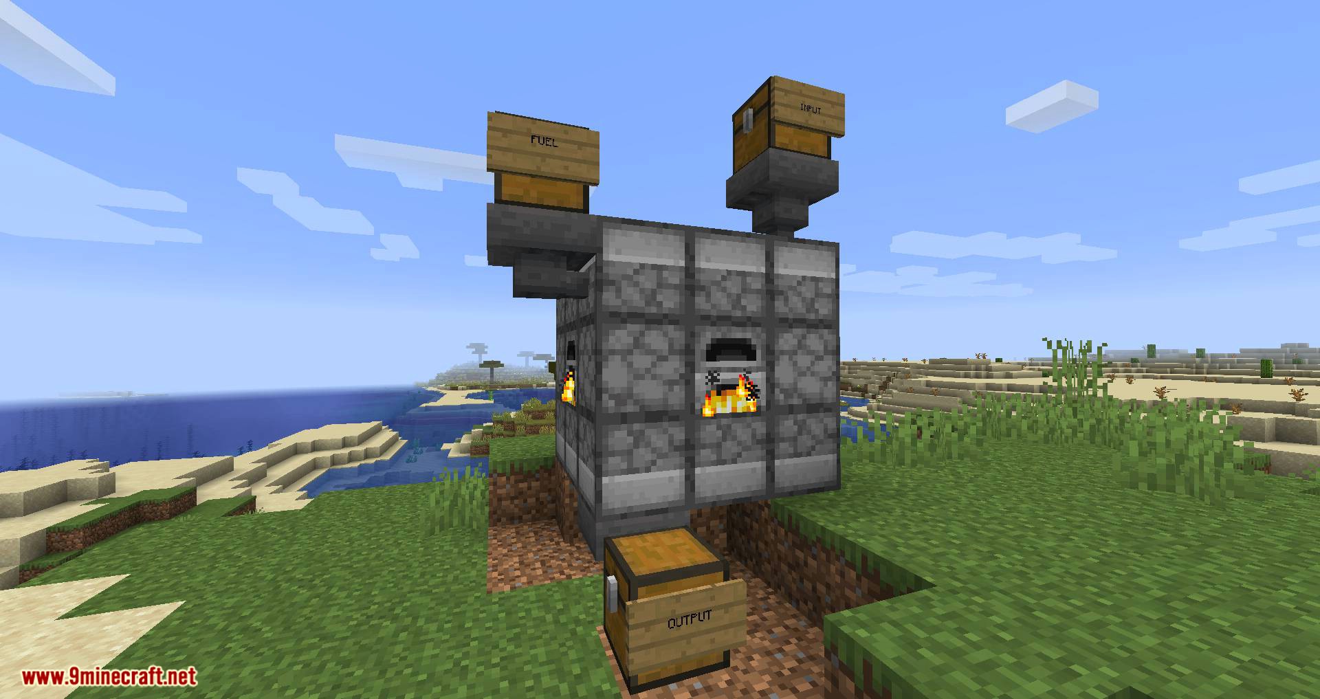 Jumbo Furnace mod for minecraft 08