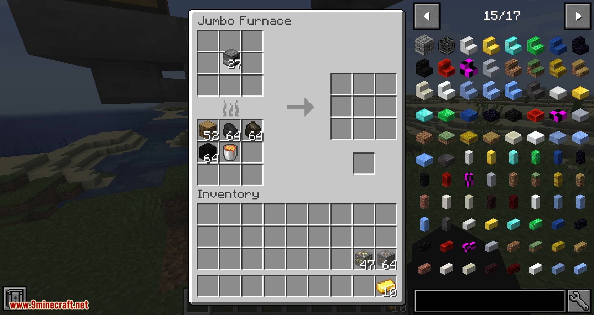 Jumbo Furnace mod for minecraft 10