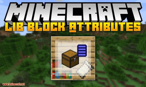 Lib Block Attributes mod for minecraft logo
