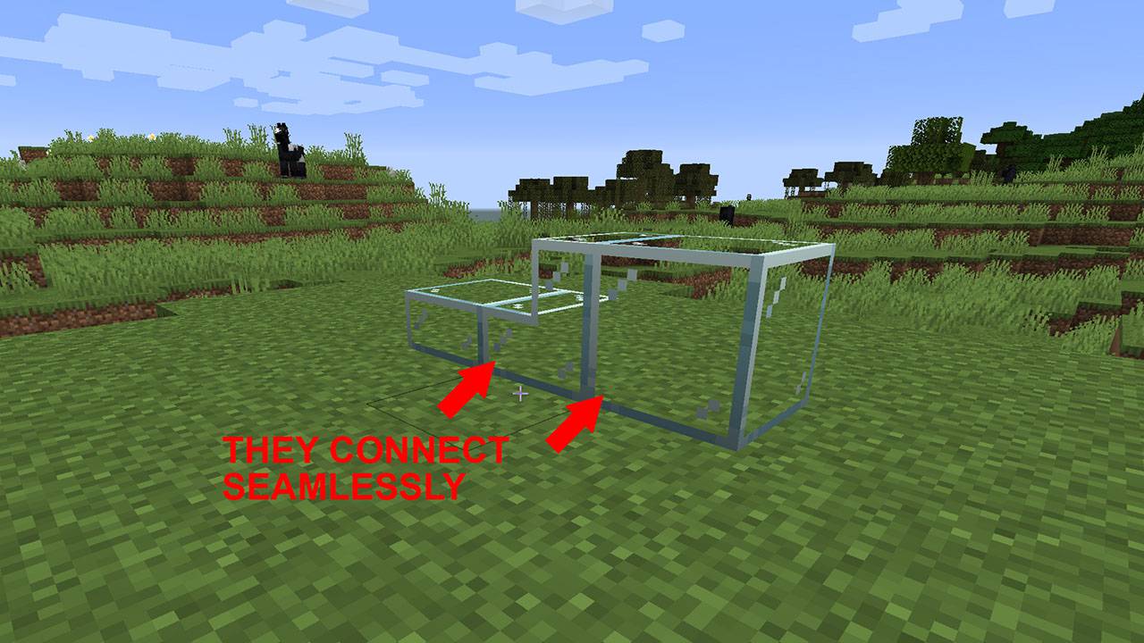 Mo Glass mod for minecraft 21