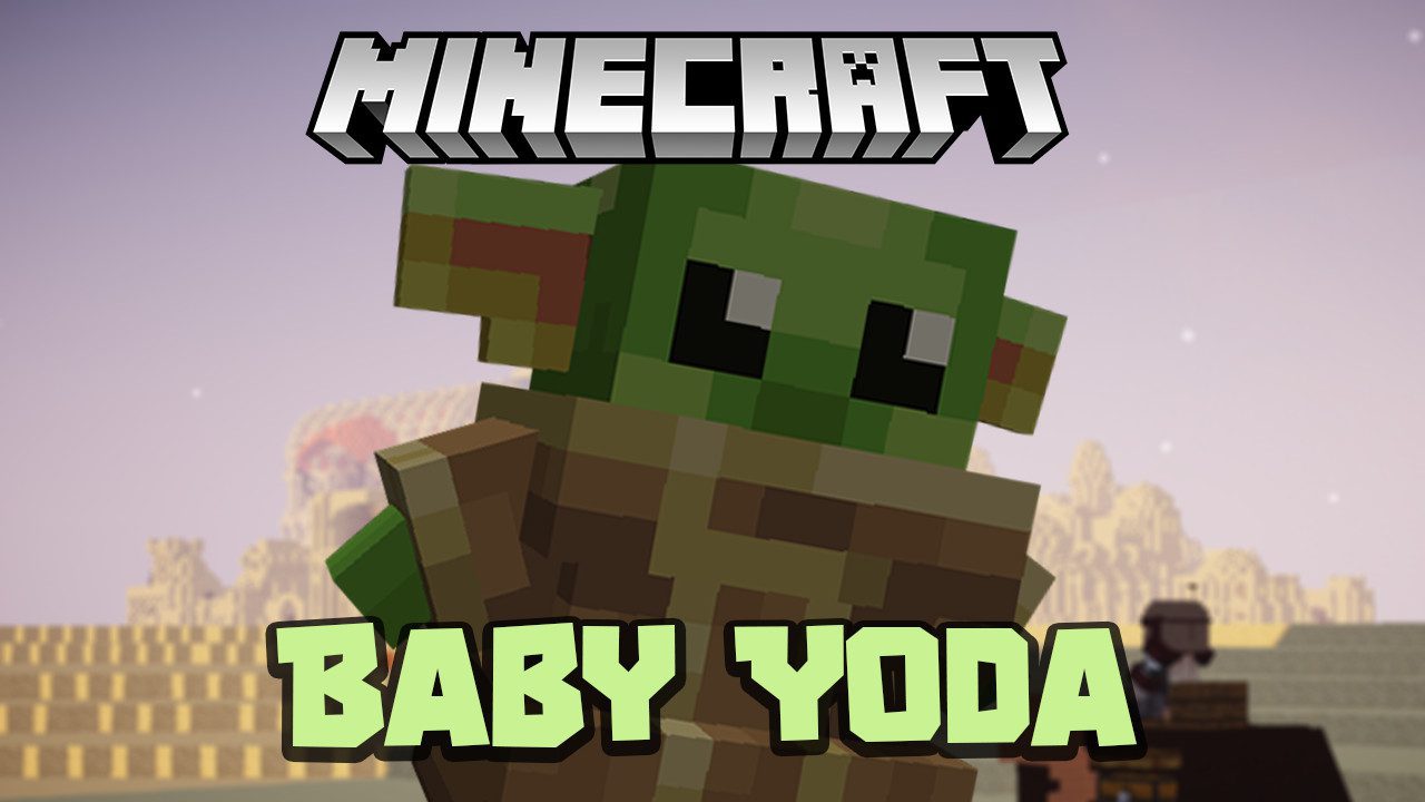 Mod de Minecraft adiciona o 'bebê Yoda' ao jogo - TecMundo