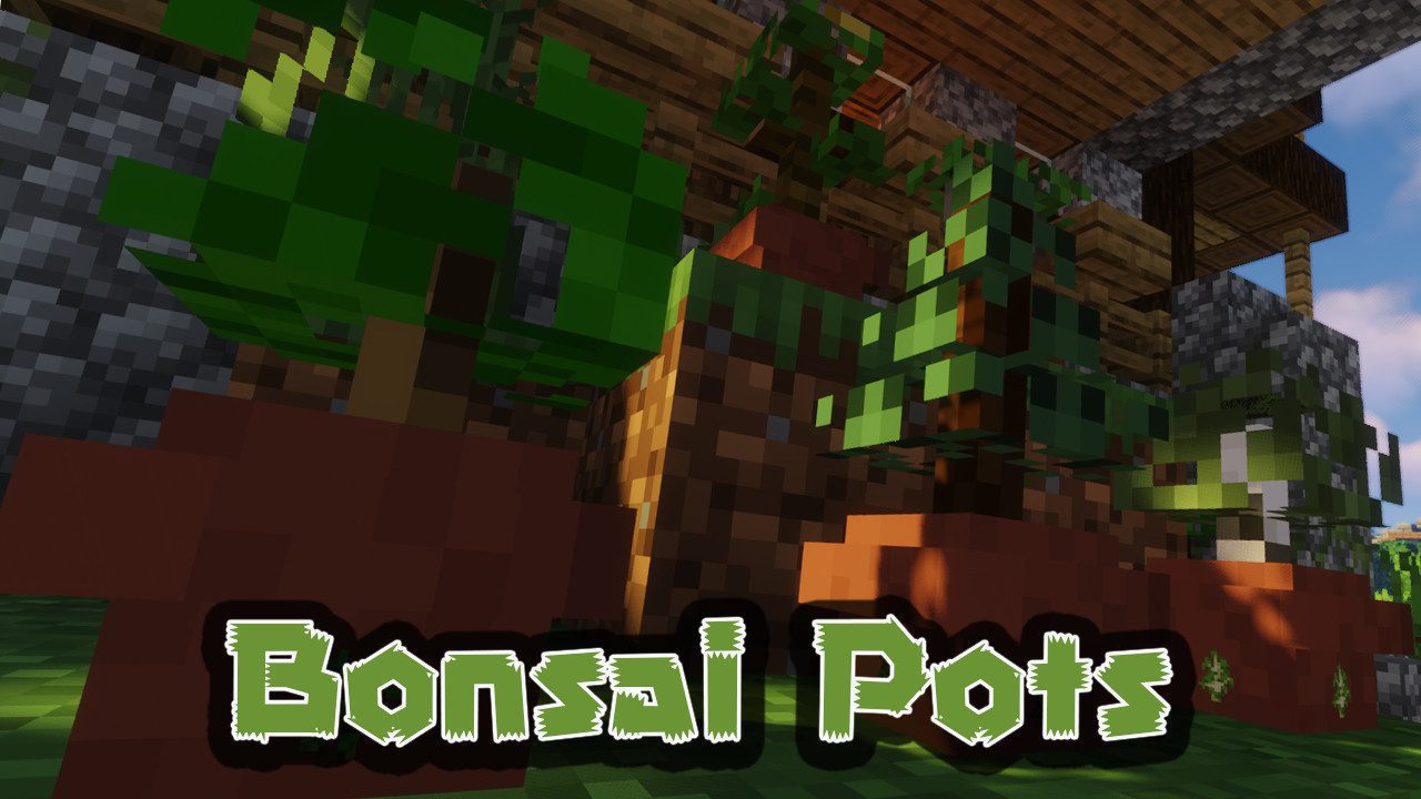 Bonsai Pots Resource Pack