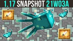 Minecraft 1.17 Snapshot 21w03a