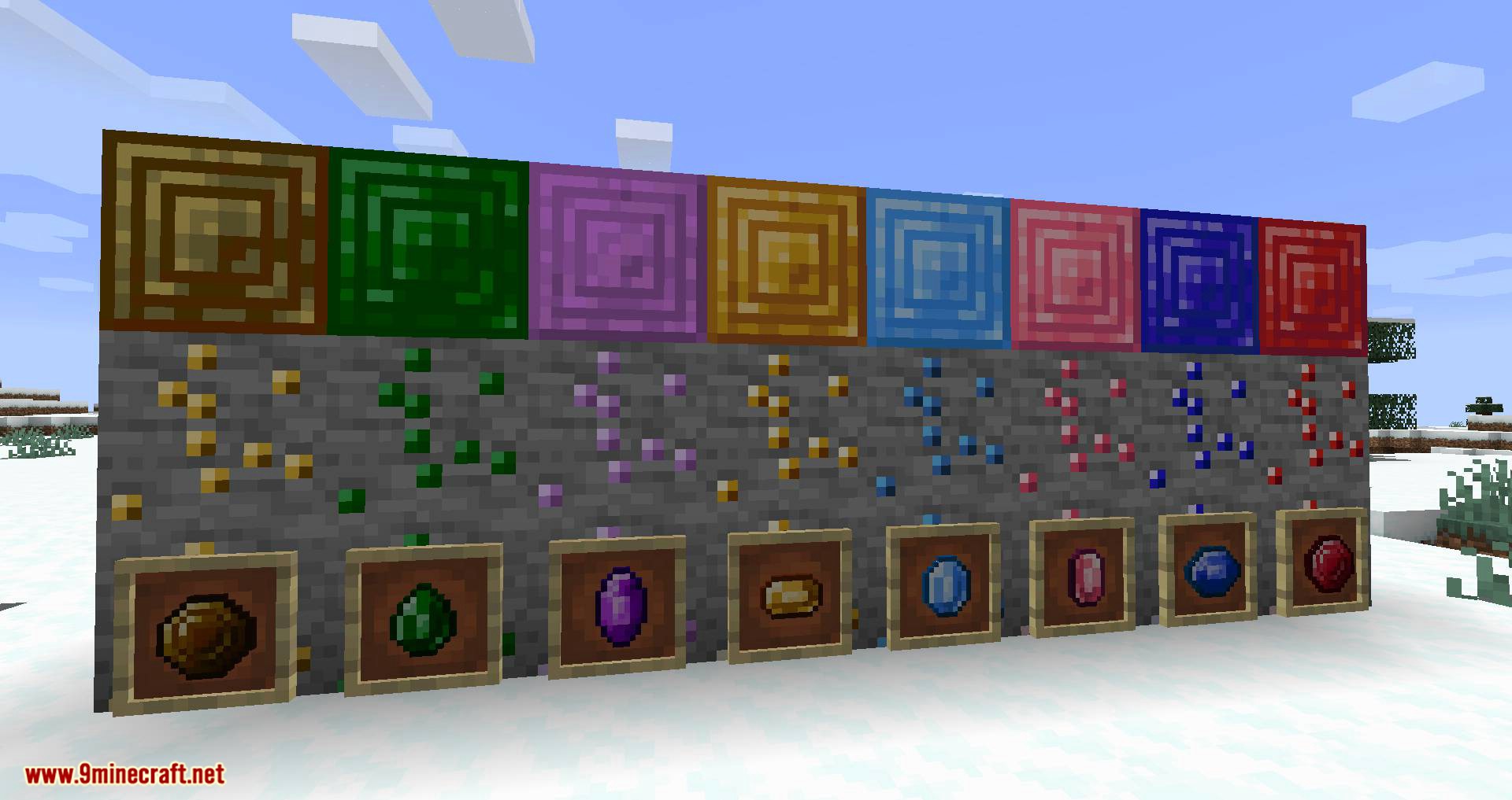 More Gems mod for minecraft 01