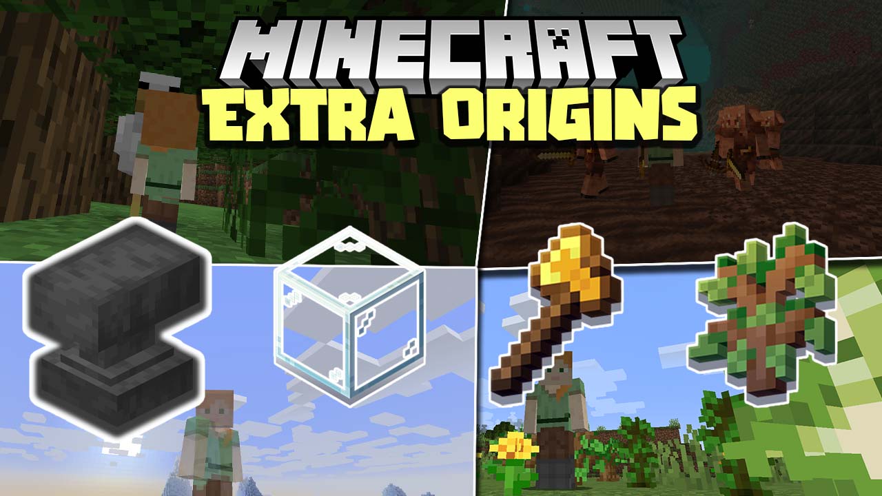 Extra Origins Mod (1.19.3, 1.18.2) – More Backstories to the Origins Mod