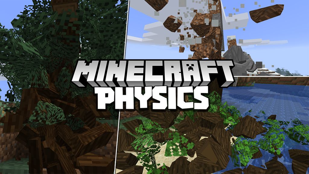 Physics Mod (1.19.3, 1.18.2) - Destructive, Realism, Real Life World -  9Minecraft.Net