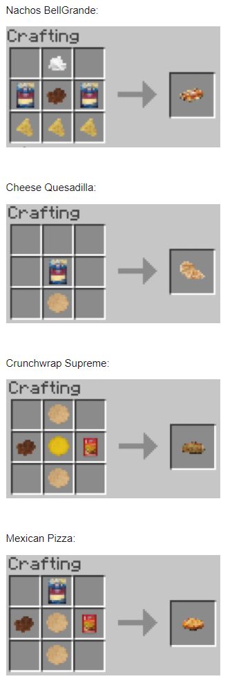 Taco Bell mod for minecraft 2